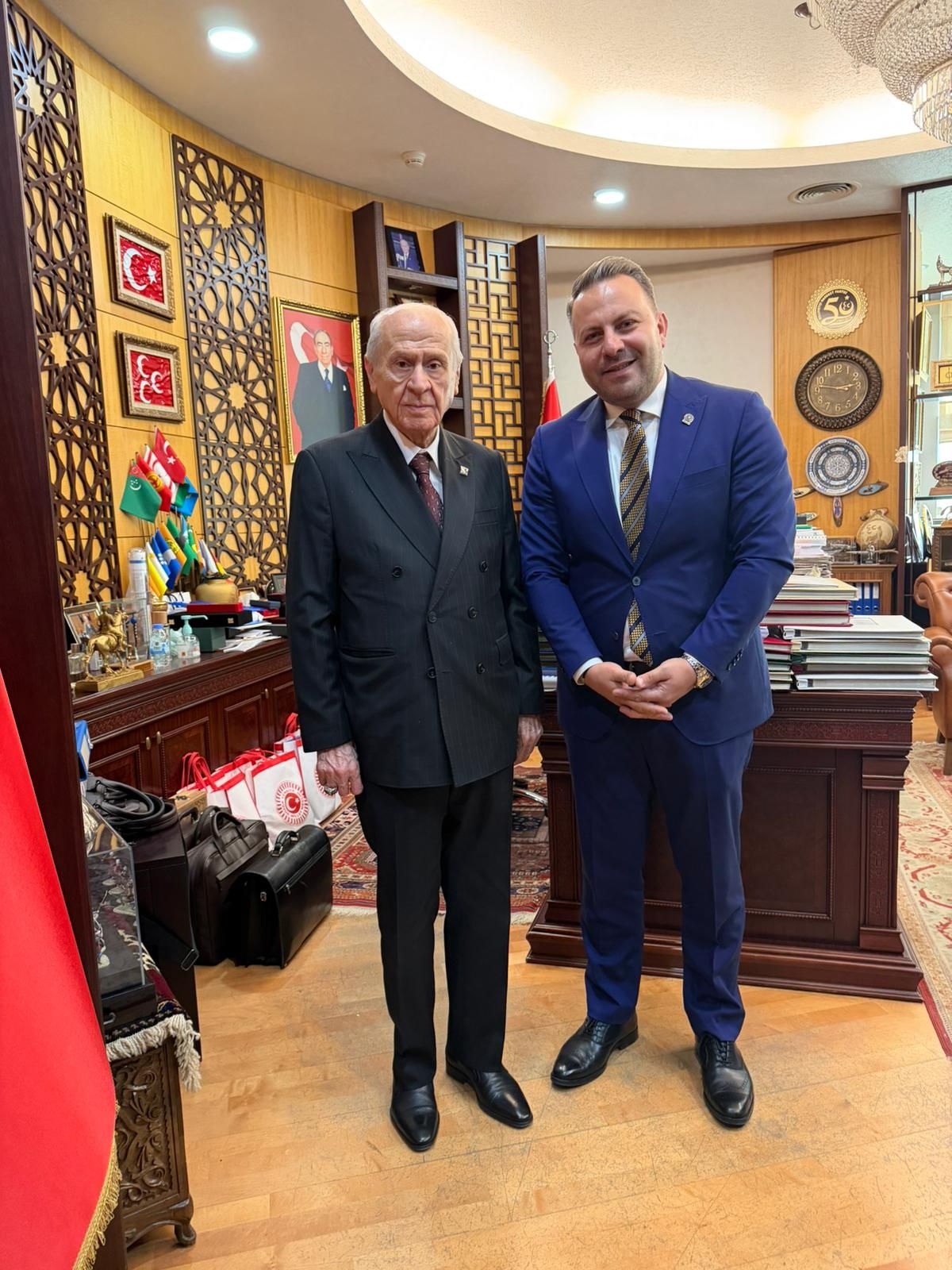 MHP Genel Başkanı Devlet Bahçeli’yi Ziyaret Ettik